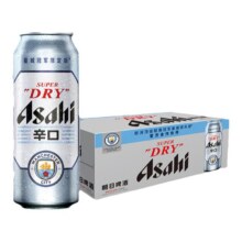 asahi/朝日超爽啤酒500ml*18罐生啤90.4元（需领券）