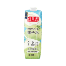 佳果源【王俊凯推荐】100%NFC椰子水泰国进口1L*6瓶补充电解质173.56元（合57.85元/件）