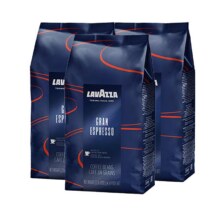 【自营】意大利LAVAZZA拉瓦萨进口espresso中度烘焙咖啡豆1kg*3袋293.85元