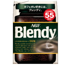 AGF速溶黑咖啡粉经典原味110g/袋 Blendy冰水速溶无蔗糖美式咖啡90.6元包邮、合30.2元/件（券后更低）