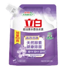 立白 超洁薰衣香洗衣液 950g（1.9斤）5.42元（需领券）