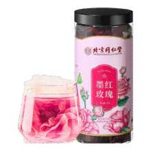 plus、需首购：同仁堂 玫瑰花茶21.91元