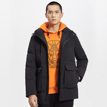 七匹狼 反季清仓！商务休闲连帽羽绒服券后214.12元