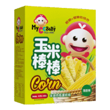 需首购、PLUS：我D小蔡蔡（MyCcBaBy）玉米泡芙棒 海苔味32g/盒（8支）1.39元包邮（需领劵+试用）