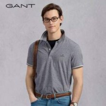 GANT 甘特 男士纯棉翻领短袖POLO衫 2色161.36元包邮