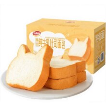 88VIP:达利园 厚切纯牛乳吐司520g3.26元（选520g规格下单，淘金币抵4.39，返9元超市卡后）