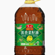 鲁花 香飘万家 低芥酸浓香菜籽油 6.08L￥67.73 3.8折