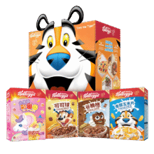 家乐氏（Kellogg）进口早餐谷脆格可可球彩圈圈营养即食燕麦片儿童节零食礼盒645g*2plus会员89.86元（需领券，合44.93元/件）