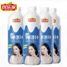 欢乐家 大瓶椰子汁 1L*4瓶22.9元包邮（5.72元/瓶）