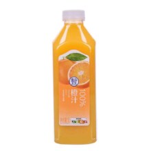 盒马鲜生 100%橙汁1L 多店可用6.21元