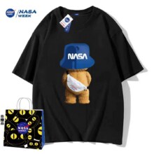 NASA WEEK纯棉短袖情侣*3件10.83元/件，共32.5元+120淘金币（需领券）