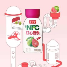 NFC红心芭乐汁0脂肪100%复合果汁批发饮料 220mlX10瓶 F 220ml*10瓶25.9元（需领券）