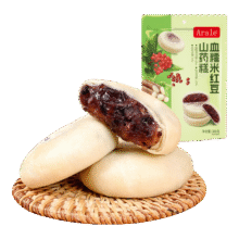 Arale 血糯米山药红豆糕 300g/袋5.63元（需加入店铺会员）