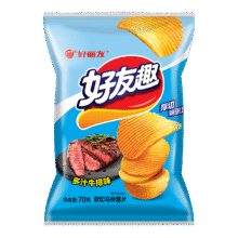 好丽友 好友趣薯片 多口味可选 70g*5件19元包邮（合3.8元/件）