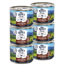 滋益巅峰（ZIWI）猫主食罐头185g*6罐牛肉味主食湿粮成猫幼猫通用新西兰原装进口82.25元