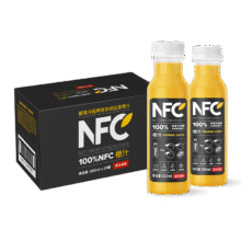 闭眼买：农夫山泉NFC橙汁果汁饮料 100%鲜果冷压榨  300ml*24瓶110.73元（需领券）