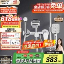 ARROW 箭牌 AE34111MCP-P1 K110 四功能淋浴花洒套装新低361.42元包邮