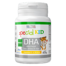 EricFavre艾瑞可dha婴儿藻油胶囊多效儿童dha学生补脑黄金维生素AD+K2 【0岁可吃】DHA海藻油 60粒/瓶130元 (月销1000+)