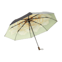 蕉下（beneunder）防紫外线遮阳伞三折双层黑胶晴雨伞防晒伞BM664月雾149元 (月销1w+)