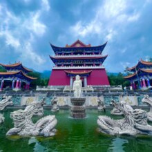 崇圣寺三塔文化旅游区-（黑神话悟空取景地）【不限人群票】门票+景区往返电瓶车98元