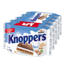 优立享 Knoppers 牛奶榛子巧克力威化 125gx1条/5片装11.3元