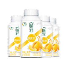 伊利【李现推荐】畅轻低温酸奶 0添加 燕麦黄桃250g*4 风味发酵酸牛奶历史最低，凑单鲜牛奶一瓶，牛奶也很好价！！