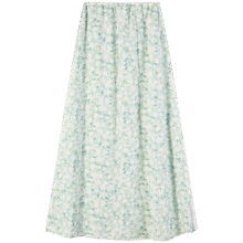 欧迪芬（Ordifen）家居服女清新碎花裙松紧腰半裙可外穿 OF2410 姜黄 L69元 (券后省30)