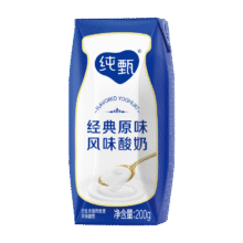 纯甄 经典原味 酸奶 利乐钻 2.8g蛋白质 200g 16盒29.9元