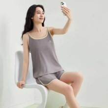 20点：有棵树 100%棉女士家居服套装54.95元、包邮
