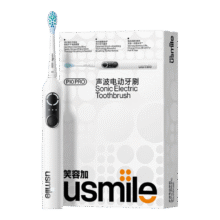 政府补贴：usmile笑容加电动牙刷 四区识别可视化 P10 PRO冰河白 成人情侣款181.09元（需领券）