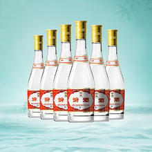 汾酒 竹叶青 汾酒黄盖玻汾 53%vol 清香型白酒 475ml*6瓶券后240元