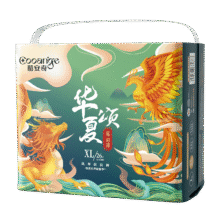 酷安奇华夏颂拉拉裤XL码52片（12-17kg）新生儿尿不湿【品牌直供 安心品质】合26.44元/件）
