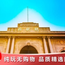 美团【0购物】丨南京总统府+大报恩寺+中山陵+夫子庙1日游原价261元，现128元