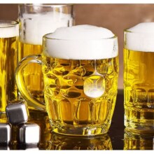 京喜 啤酒杯精酿扎啤杯 255ml 1个装1.99元包邮