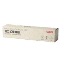 京东京造 保鲜膜食品级大号 耐高温滑刀式 送切割器【150米×30cm】19.9元 (月销1w+)