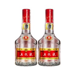 618预售：五粮液 普五 第七代 52度 浓香型白酒 500ml*2瓶1384.36元 包邮（定金5元，可抵120元，多重优惠）
