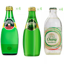 巴黎水 perrier 充气天然矿泉水 柠檬味56.11元