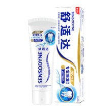 88VIP：舒适达 抗敏感牙膏成人含氟专业修复Novamin脱敏90g返超市卡后23.03元+淘金币0.99元