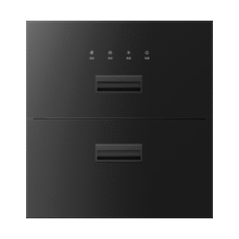 顾家（Gujia）消毒柜嵌入式家用消毒碗柜碗筷紫外线高温二星级120L三层智能控温二星级100L【两门两抽】高性价比459元