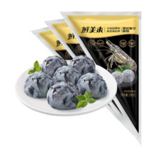 Plus会员:鲜美来 黑虎虾皇虾滑  95%黑虎虾滑100g*16件103.92元（合6.5元/件）