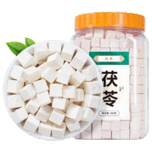 同芙 茯苓500g（大块1.0-1.2cm） 云南白茯苓中心丁无硫熏 中药材原料32.4元，截图为plus价