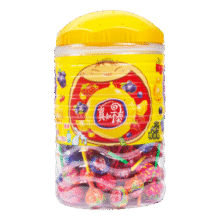 真知棒棒棒糖972g(约108支) 六一儿童节礼物桶装水果糖儿童零食硬糖果34.9元 (月销9000+)