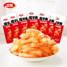 PLUS会员：卫龙 辣条魔芋爽办公室解馋大礼包小零食 香辣魔芋爽50g*2袋|共约12包*10件42元包邮（需领券，合4.2元/件）