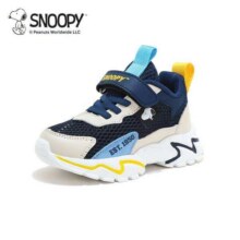 SNOOPY 史努比 儿童单网跑步鞋（多色可选）66元（需领券）