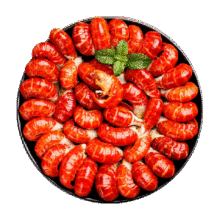 今锦上麻辣蒜蓉小龙虾整虾加热即食中号800g*2盒4-6钱麻辣蒜蓉各153元 (券后省16)