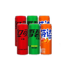 可口可乐 Coca-Cola 汽水碳酸饮料 无糖可雪芬330ml*6罐（各2罐）7.9元