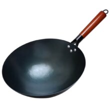 骏巧 30cm圆底铁锅 2个（买一送一后）炒菜锅19.9元（合9.95元/个，买一送一）