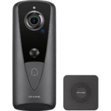 普联（TP-LINK） 智能可视门铃摄像头电子猫眼 免插电家用门口监控看护 400万夜视无线wifi手机远程视频对讲 DB54H116.94元