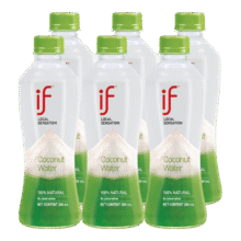 if【肖战推荐】100%天然椰子水泰国原装进口饮料350ml*6瓶9.9元