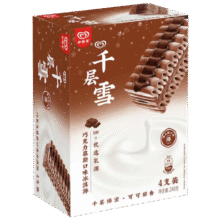 千层雪和路雪【夏之光推荐】巧克力慕斯口味冰淇淋 62g*4支 雪糕86.6元（合8.66元/件）